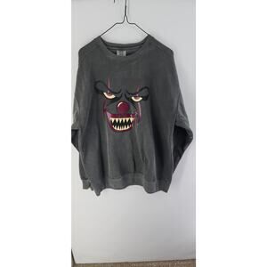 Comfort Colors Garment Dye "It" "Pennywise" Crewneck Sweatshirt Size XL